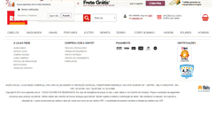 Desktop Screenshot of busca.lojasrede.com.br