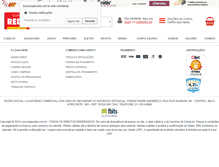 Tablet Screenshot of busca.lojasrede.com.br