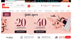 Desktop Screenshot of lojasrede.com.br